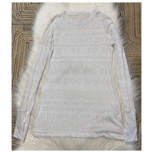Lululemon Lightweight longsleeve